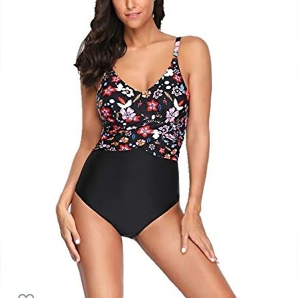 BRAND NEW MODCLOTH  ONE-PIECE TWO TONE WOMEN"S SWIMSUITS - Picture 7 of 16
